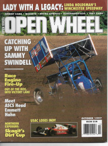 OPEN WHEEL 1997 OCT - LINDA HOLDEMAN WINCHESTER, SAMMY SWINDELL, OHIO SPRINTS